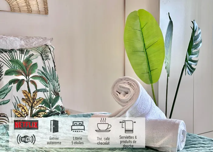 Apartment 34b - Jungle Avec Jardinet Et Parking Mons-en-Baroeul